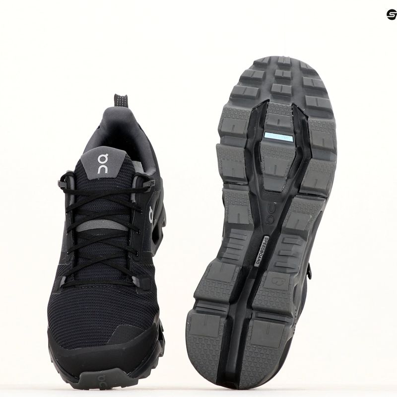 Взуття трекінгове чоловіче On Cloudwander Waterproof black/eclipse 7398606 12