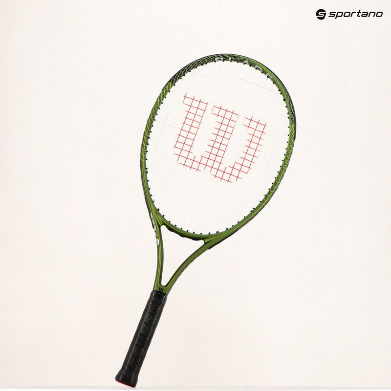 Ракетка тенісна дитяча Wilson Blade Feel Comp 25 зелена WR125310U 19