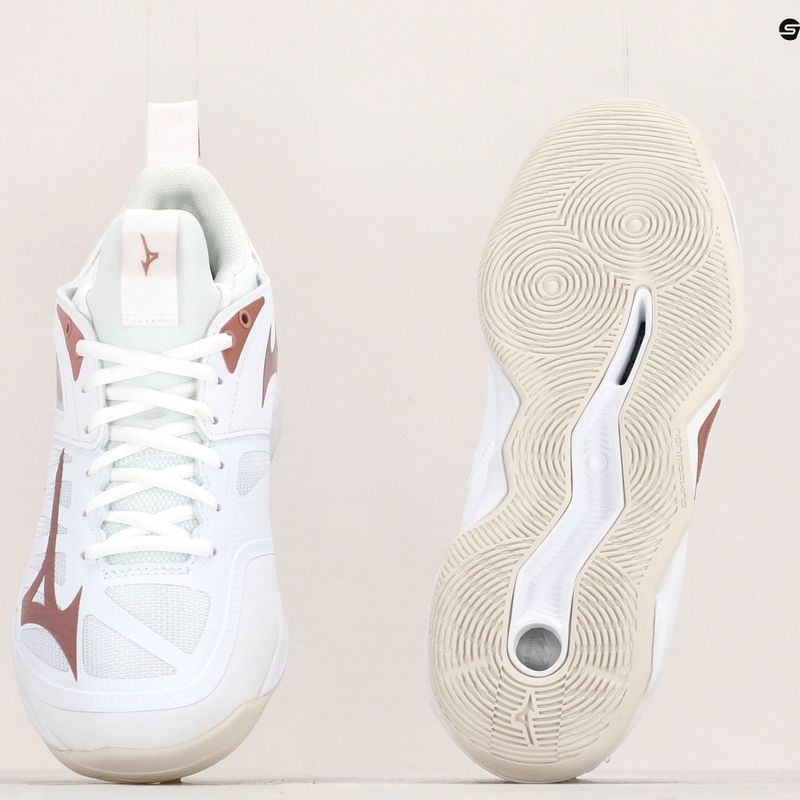 Кросівки волейбольні жіночі Mizuno Wave Dimension білі V1GC224036 11