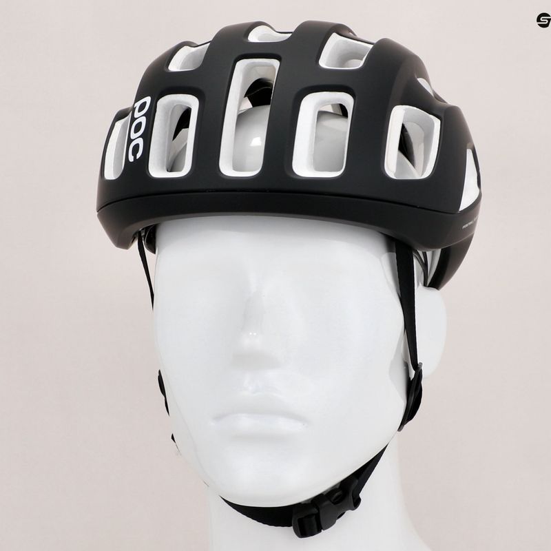 Шолом велосипедний POC Ventral Air MIPS NFC uranium black/hydrogen white matt 10