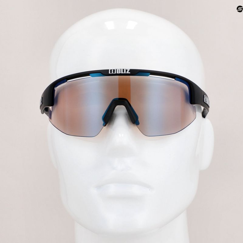 Окуляри велосипедні Bliz Matrix Nano Optics Photochromic matt black/brown blue multi 7