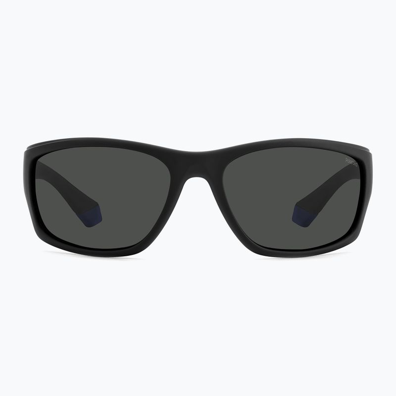 Окуляри сонцезахисні чоловічі Polaroid PLD 2135/S matte black blue/grey polarized 3