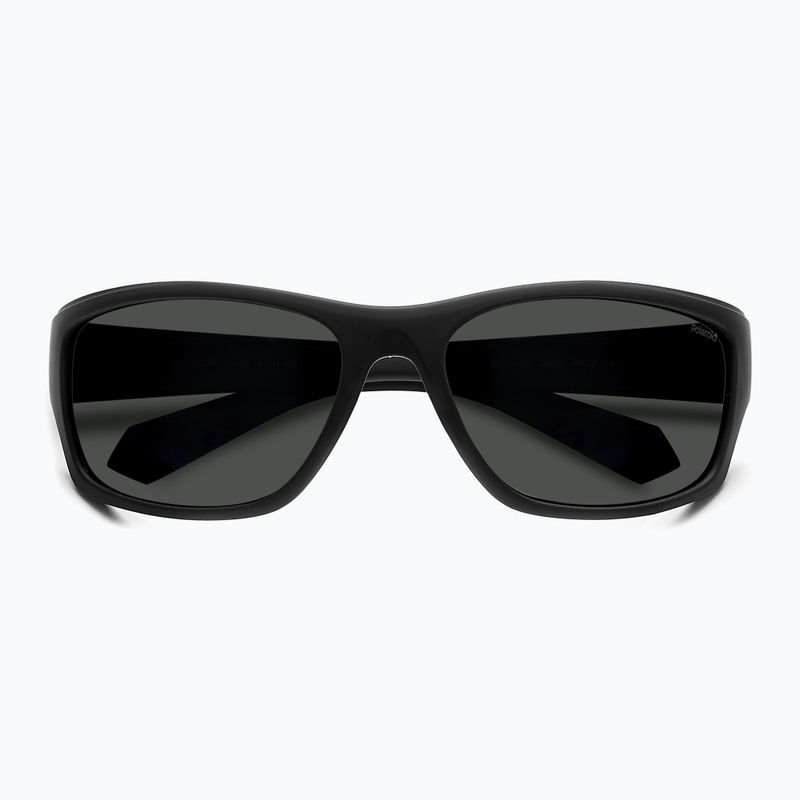 Окуляри сонцезахисні чоловічі Polaroid PLD 2135/S matte black blue/grey polarized 4