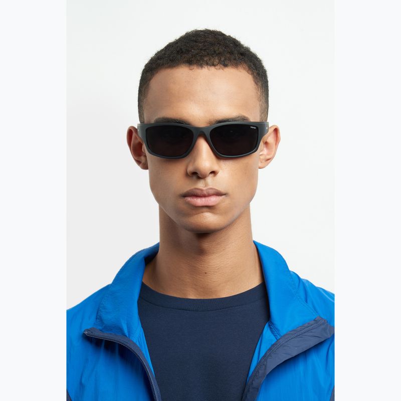 Окуляри сонцезахисні чоловічі Polaroid PLD 2135/S matte black blue/grey polarized 7