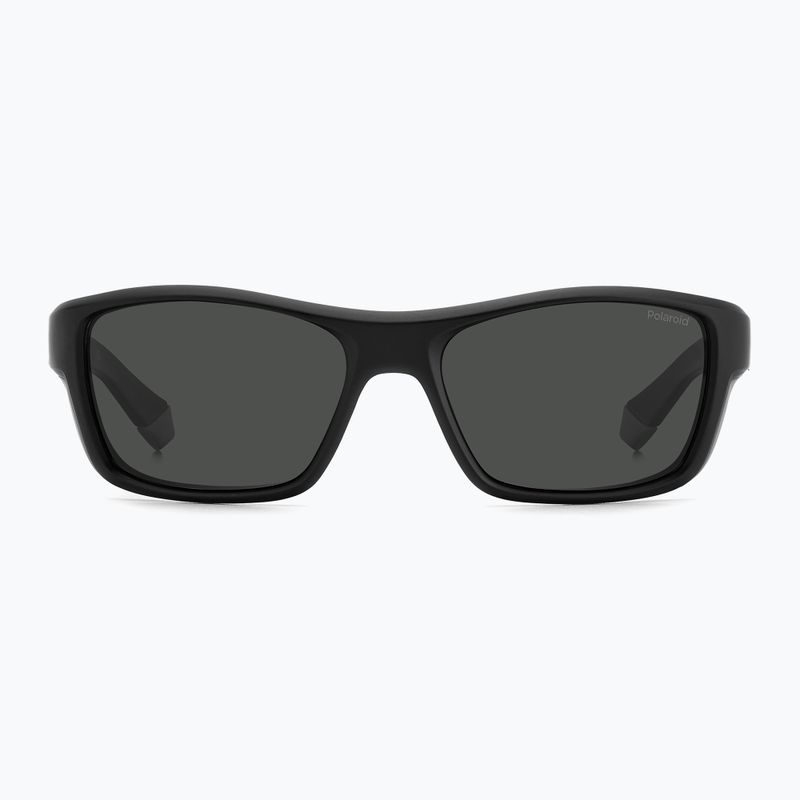 Окуляри сонцезахисні чоловічі Polaroid PLD 7046/S black grey/grey polarized 3