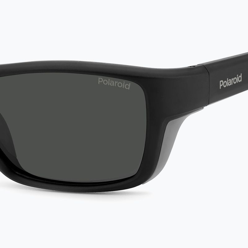 Окуляри сонцезахисні чоловічі Polaroid PLD 7046/S black grey/grey polarized 5