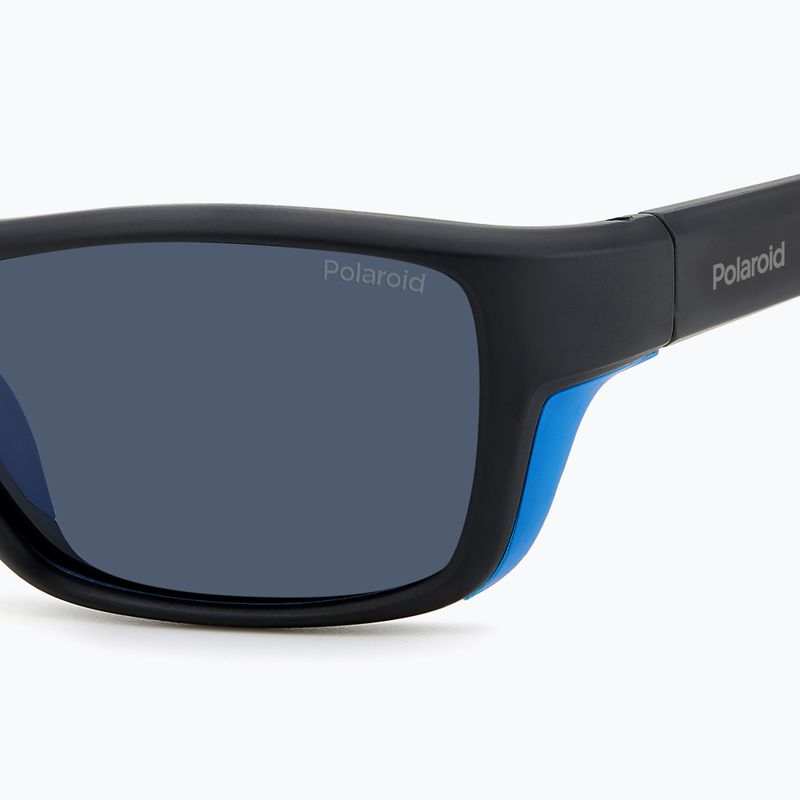 Окуляри сонцезахисні чоловічі Polaroid PLD 7046/S black azure/blue polarized 5