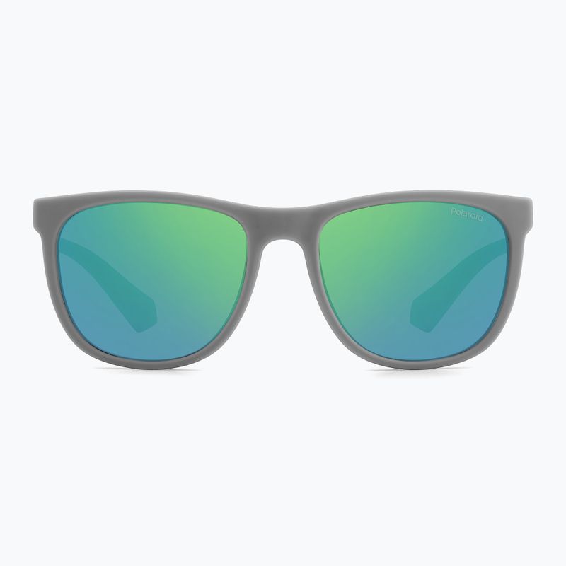 Окуляри сонцезахисні дитячі Polaroid PLD 8049/S grey green/greygreen mirror polarized 3
