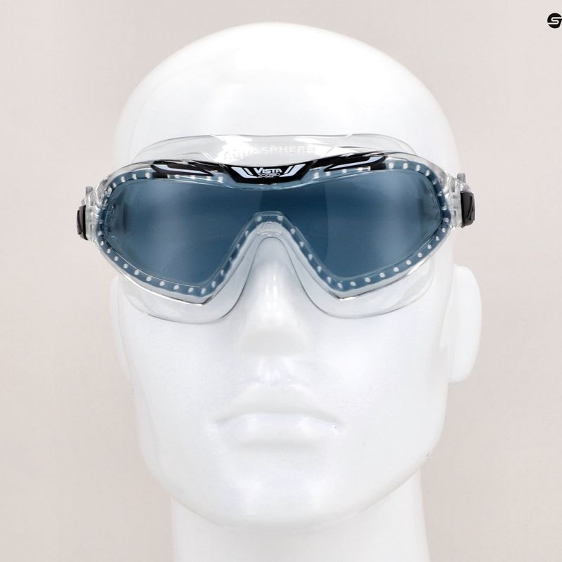 Маска для плавання Aquasphere Vista Xp transparent/black MS5090001LD 12