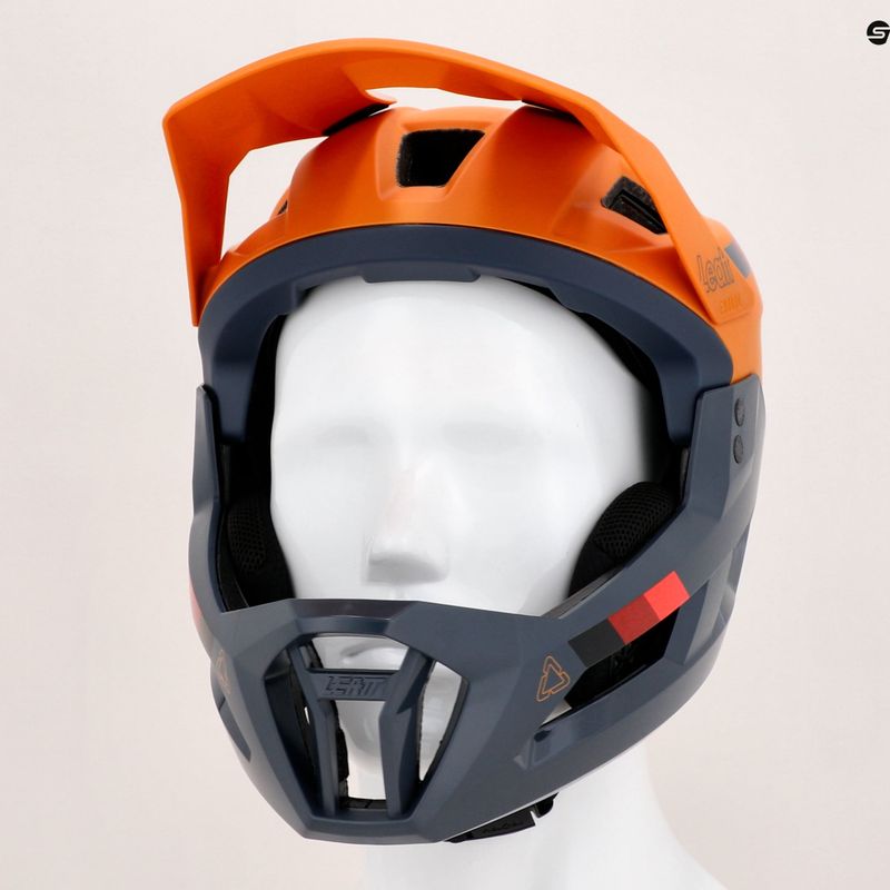 Шолом велосипедний Leatt MTB Enduro 2.0 V23 синьо-жовтий 1023014852 10