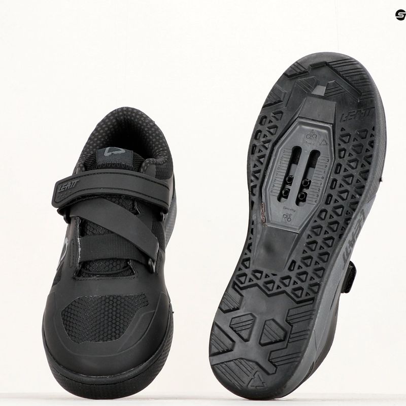 Кросівки велосипедні МТВ чоловічі Leatt 5.0 Clip stealth 16