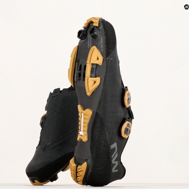 Кросівки велосипедні МТВ чоловічі Northwave Extreme XC black/honey 15