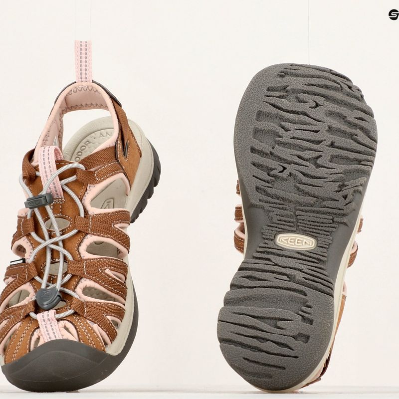 Сандалі трекінгові жіночі Keen Whisper коричневі 1027361 17