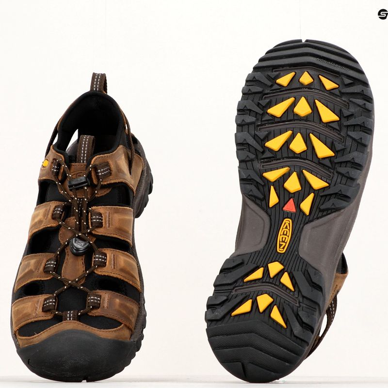 Сандалі трекінгові чоловічі Keen Targhee III коричневі 1022427 12