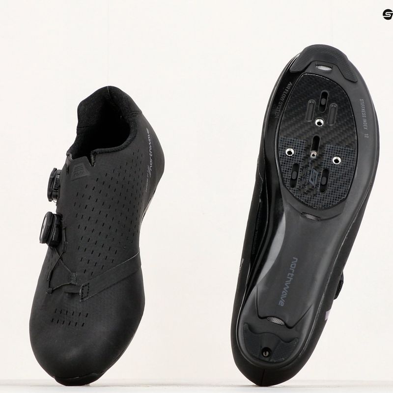 Кросівки велосипедні шосе чоловічі Northwave Extreme GT 3 black/iridescent 15
