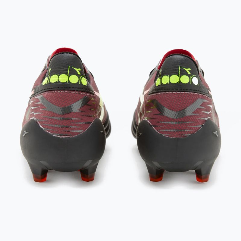 Футбольні бутси чоловічі Diadora Brasil Elite Veloce ITA LPX чорно-бордові DD-101.178785-D0136-43 11