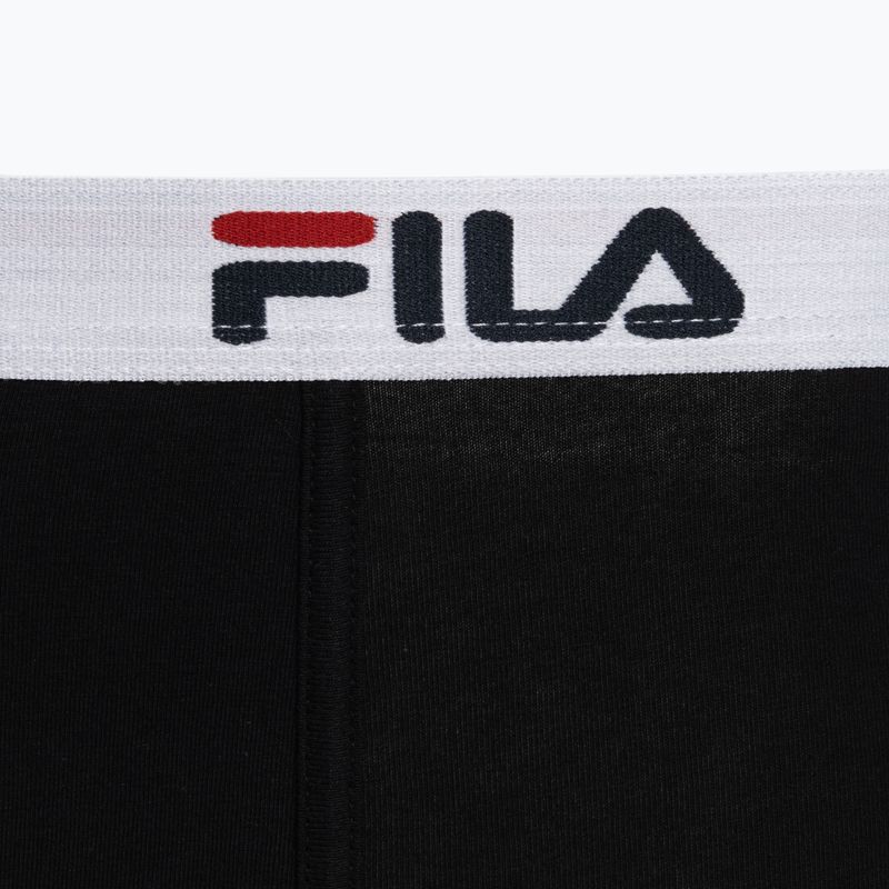 Боксери чоловічі FILA FU5016/2 2 шт. black 4