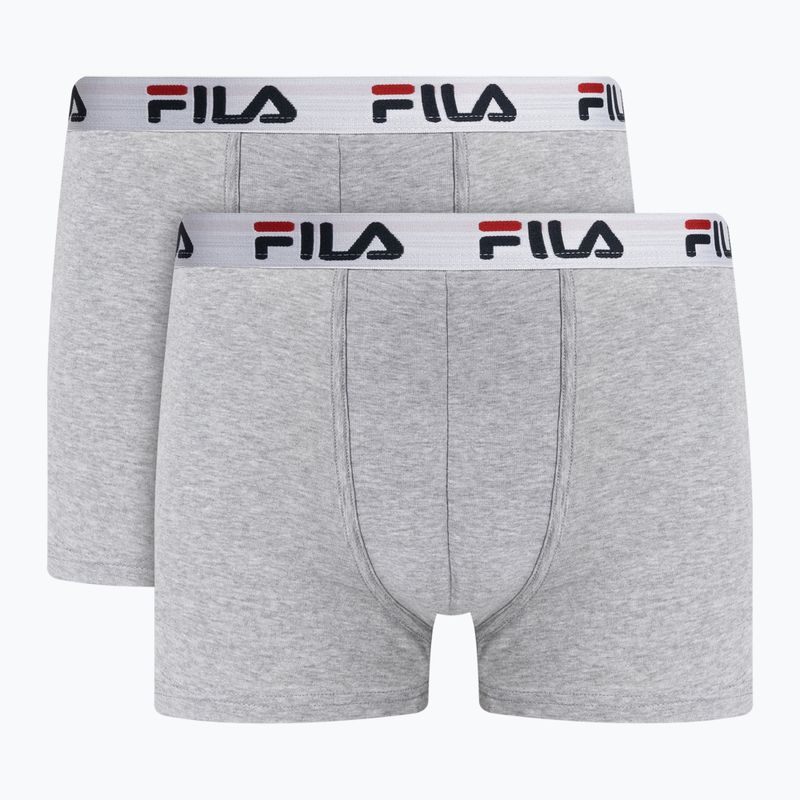 Боксери чоловічі FILA FU5016/2 2 шт. grey