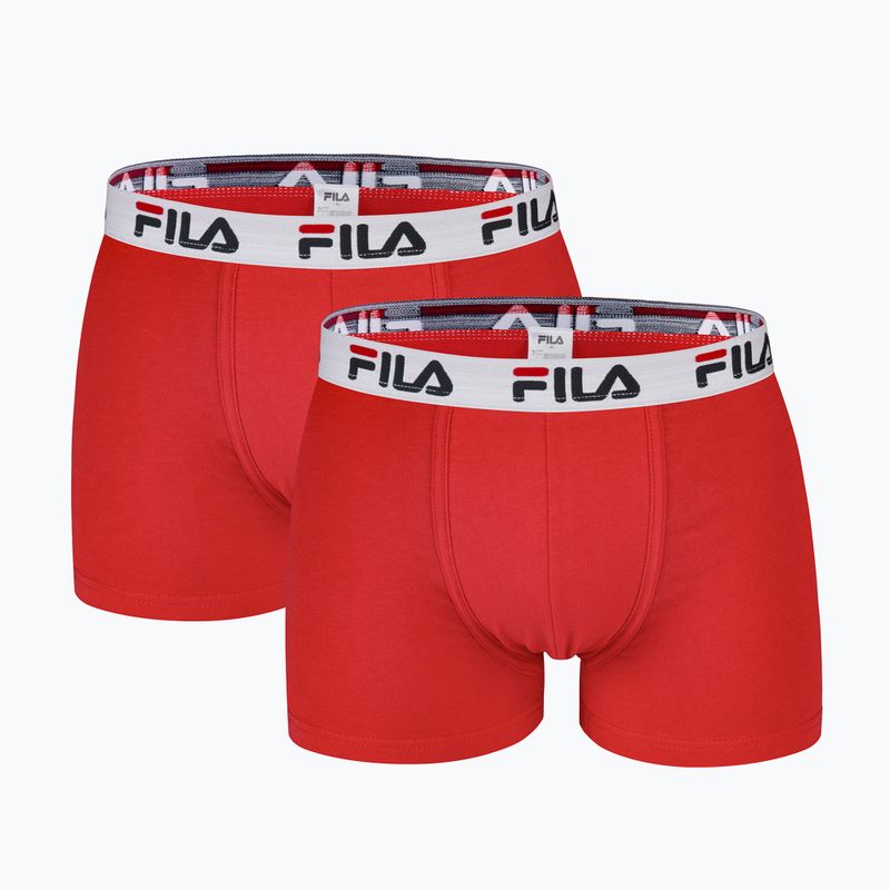 Боксери чоловічі FILA FU5016/2 2 шт. red 5