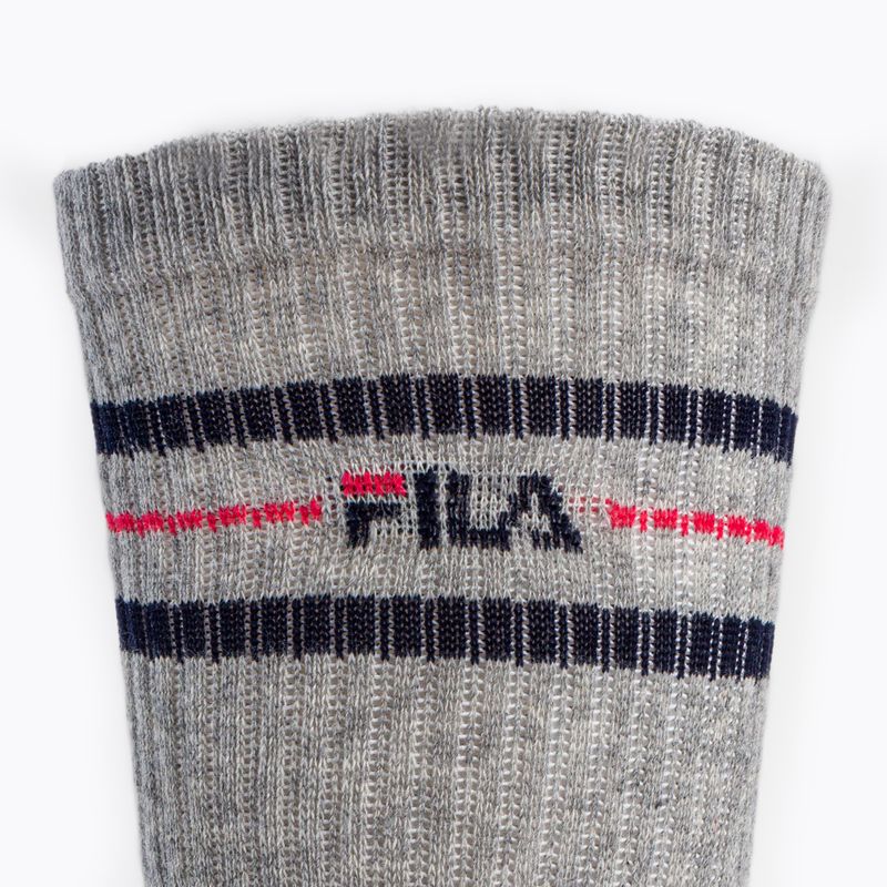 Шкарпетки тенісні FILA F9092 grey 4