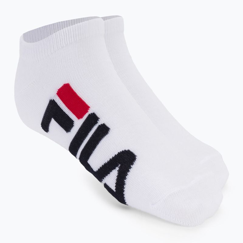 Шкарпетки Fila Unisex Invisible 2 Pack white
