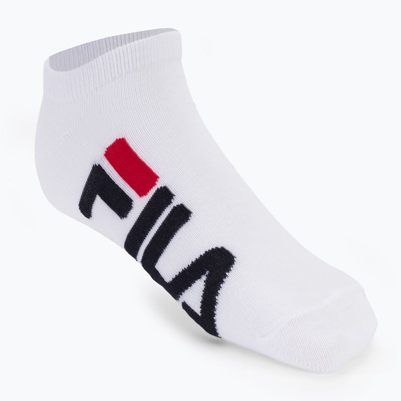 Шкарпетки Fila Unisex Invisible 2 Pack white 2