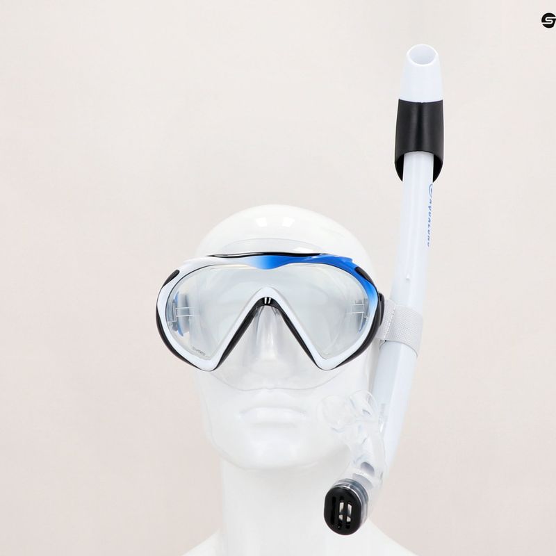 Набір для снорклінгу Aqualung Compass Set black/white 17