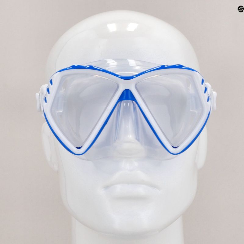 Маска для снорклінгу дитяча Aqualung Cub transparent/blue 8