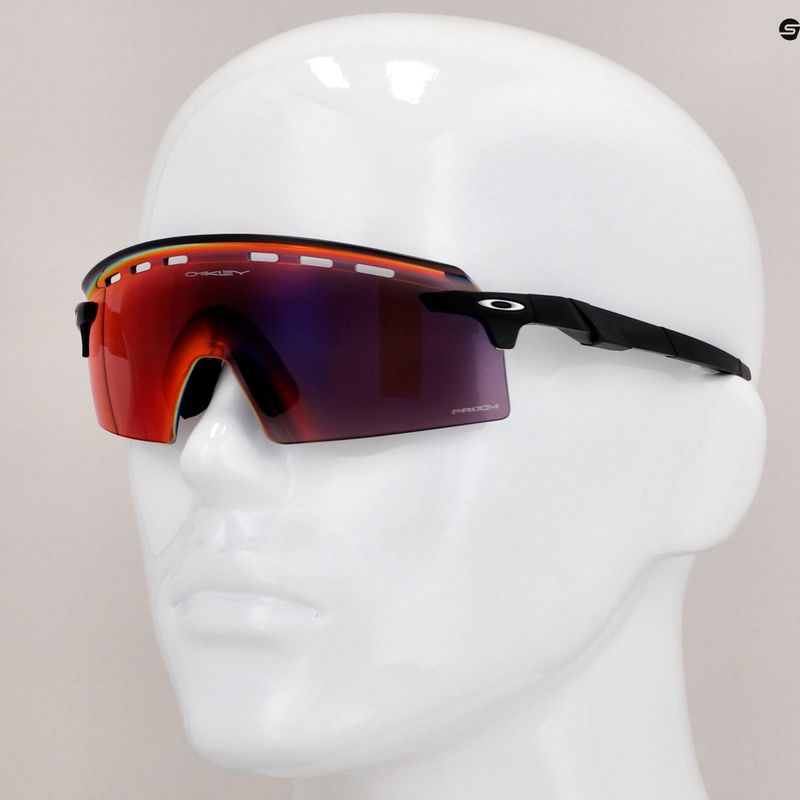 Окуляри велосипедні Oakley Encoder Strike Vented matte black/prizm road 0OO9235 14