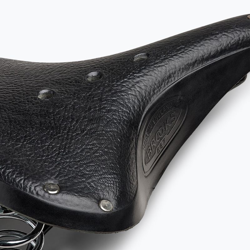 Сідло велосипедне Brooks England B67 black 6