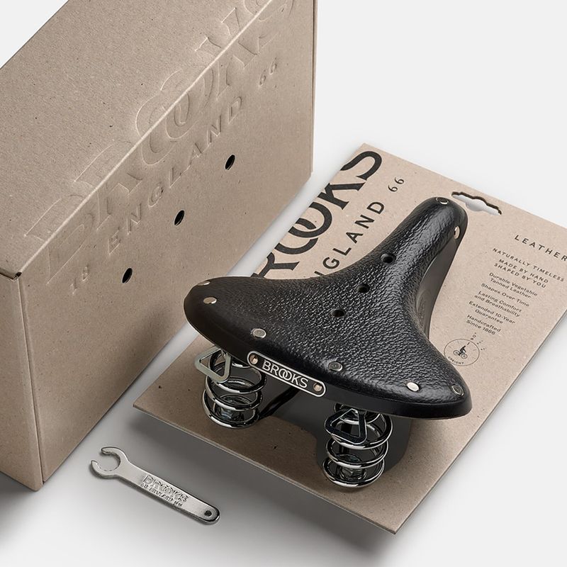 Сідло велосипедне Brooks England B67 Short black 8