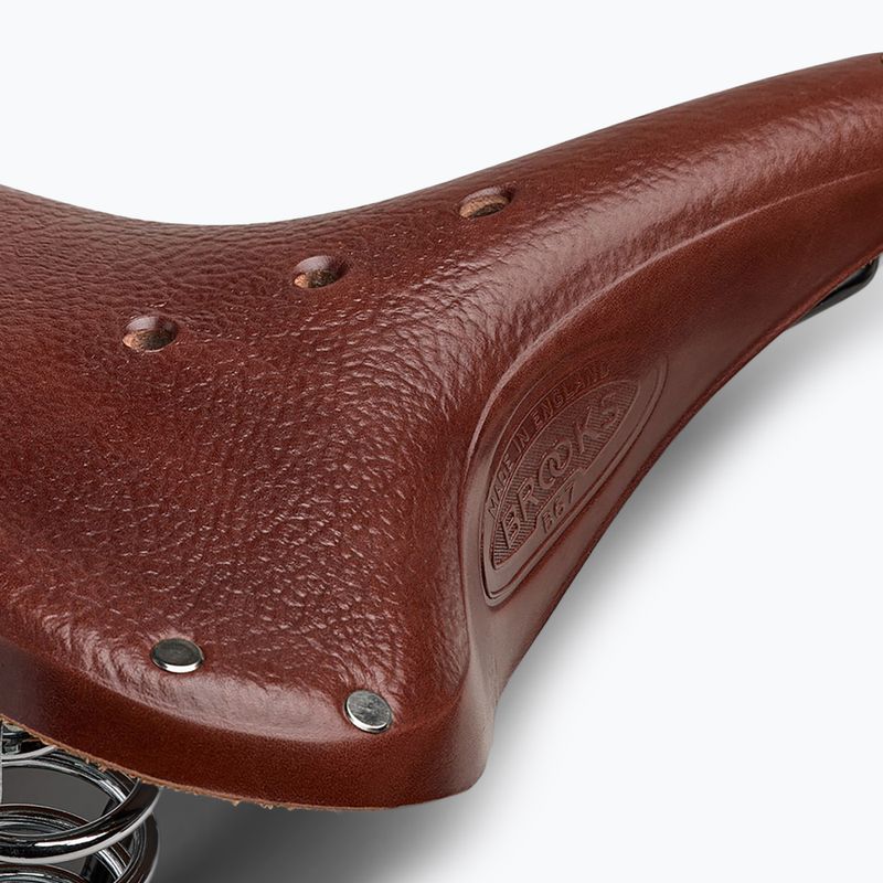 Сідло велосипедне Brooks England B67 brown 6