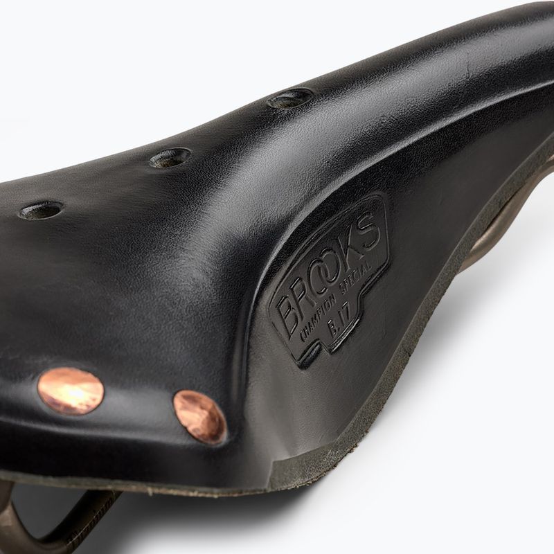 Сідло велосипедне Brooks England B17 Special Titanium black 6