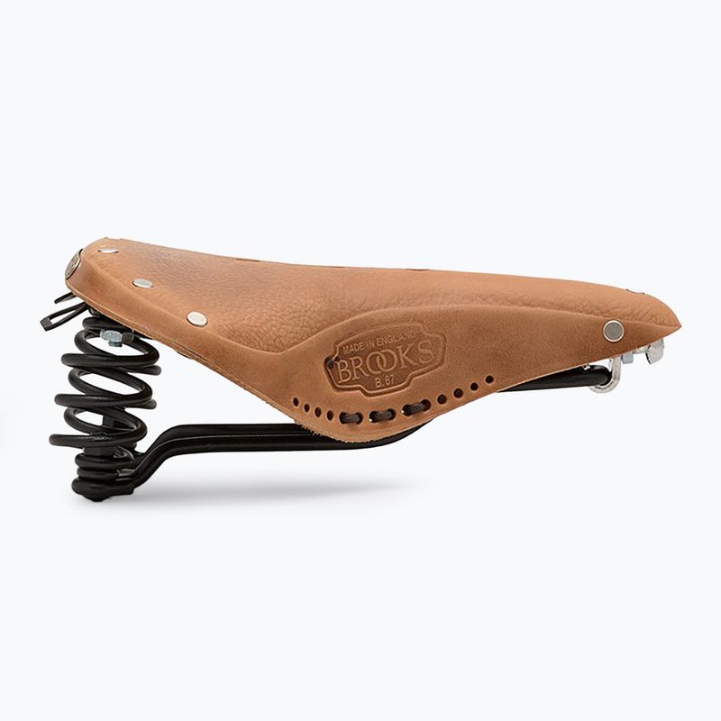Сідло велосипедне Brooks England B67 Softened dark tan 4
