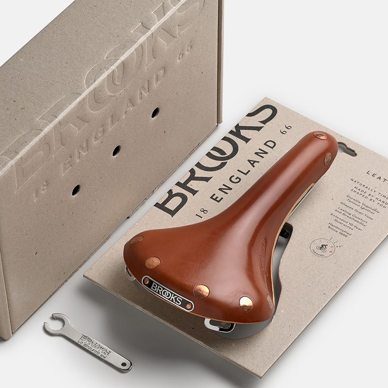 Сідло велосипедне Brooks England Swift honey 8