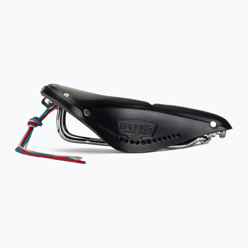 Сідло велосипедне Brooks England B17 Narrow Carved black 2