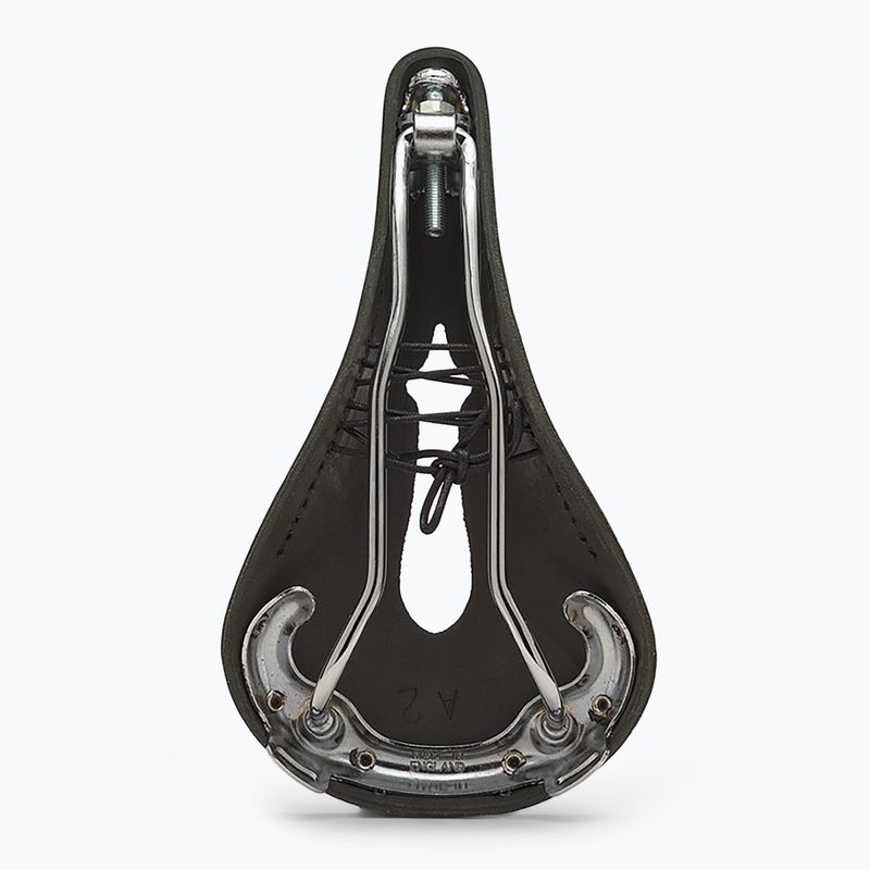 Сідло велосипедне Brooks England B17 Narrow Carved black 2