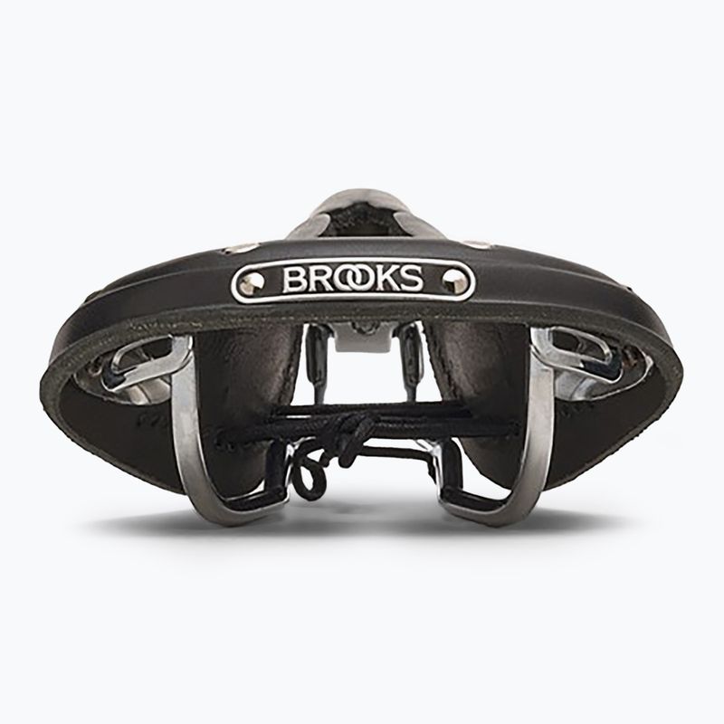 Сідло велосипедне Brooks England B17 Narrow Carved black 5