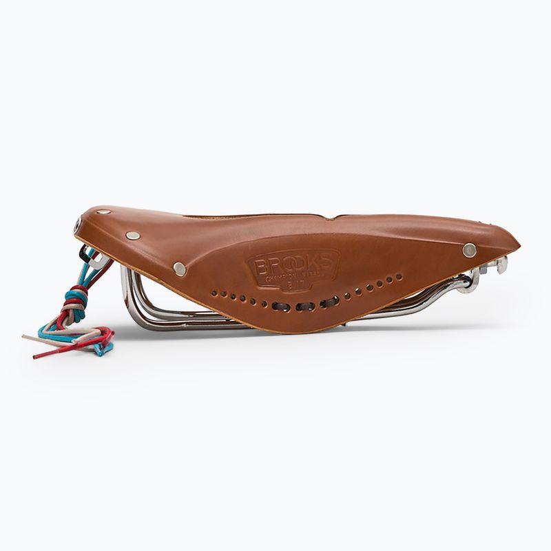 Сідло велосипедне Brooks England B17 Narrow Carved honey 4