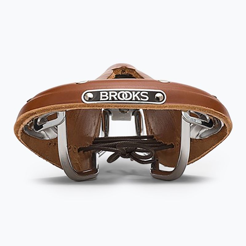 Сідло велосипедне Brooks England B17 Narrow Carved honey 5