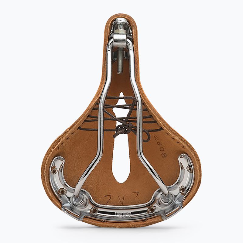 Сідло велосипедне Brooks England B17 Carved Short honey 2