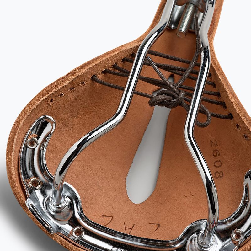 Сідло велосипедне Brooks England B17 Carved Short honey 7
