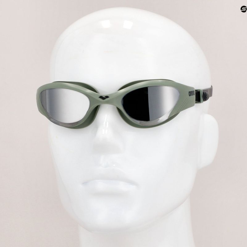 Окуляри для плавання Arena The One Mirror silver/jade/black 10