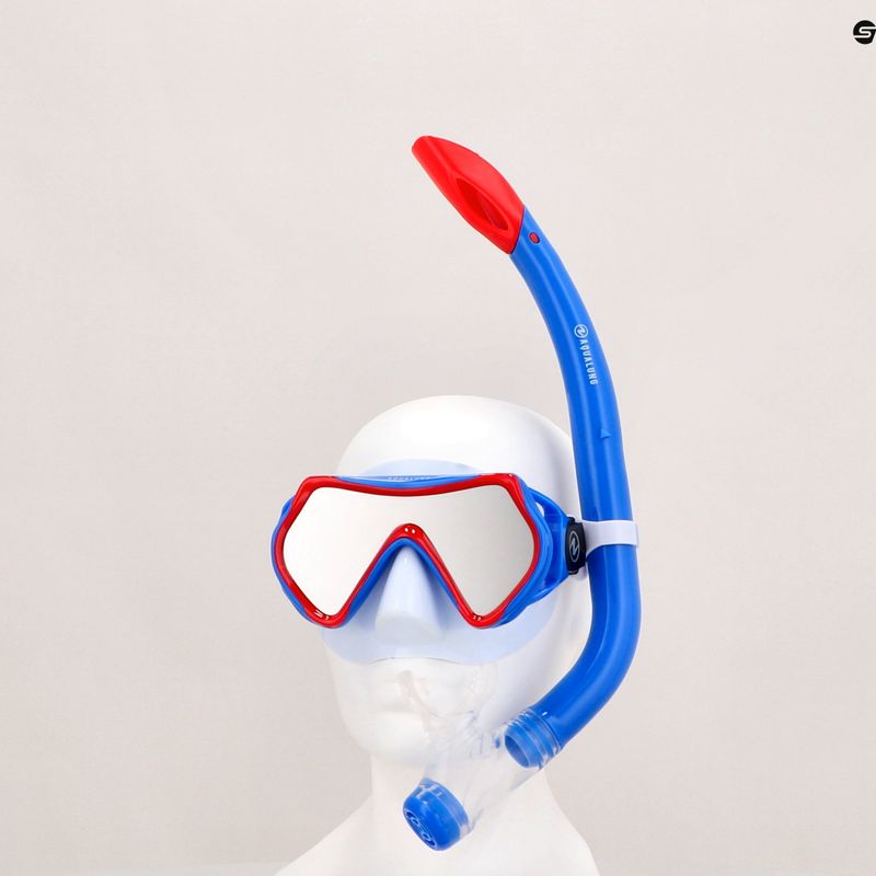 Набір для снорклінгу дитячий Aqualung Hero Set white/blue 16