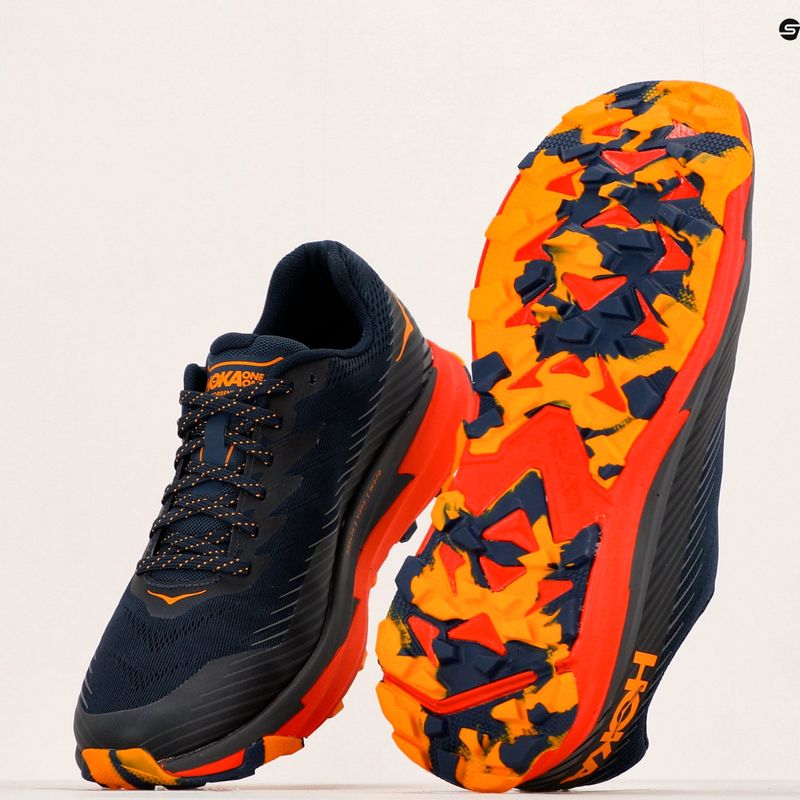 Кросівки для бігу чоловічі HOKA Torrent 2 outer space/fiesta 11