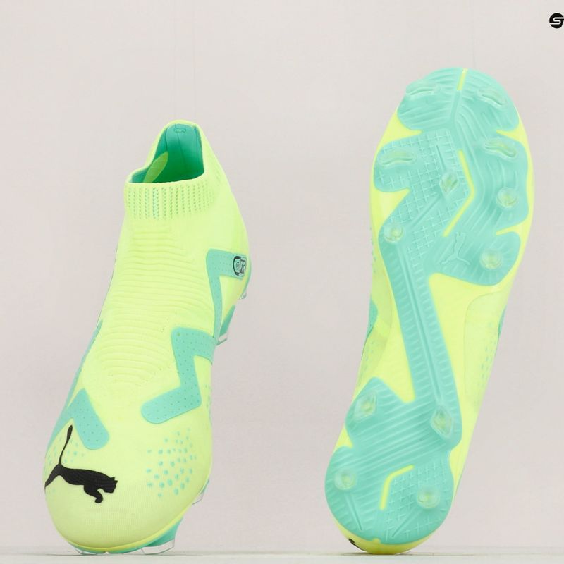 Футбольні бутси чоловічі PUMA Future Match+ Ll FG/AG зелені 107176 03 19