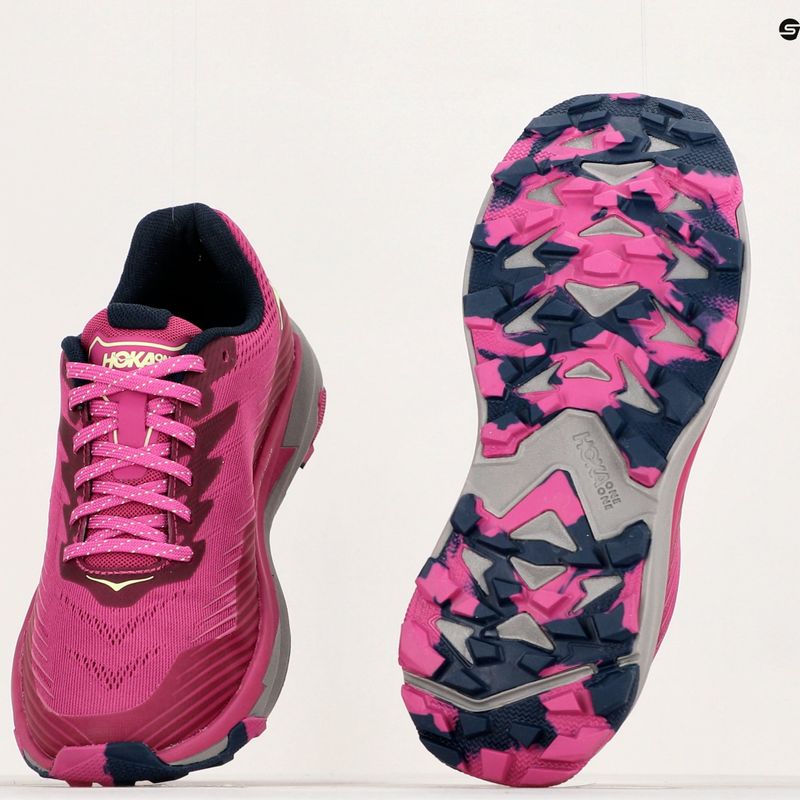 Кросівки для бігу жіночі HOKA Torrent 2 festival fuchsia/ibis rose 11
