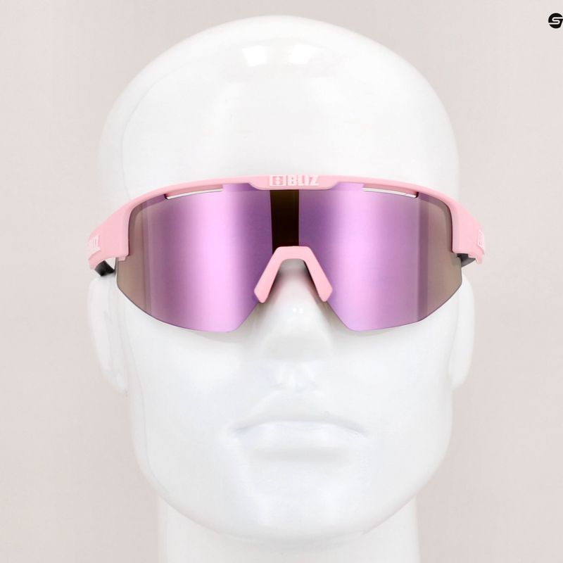 Окуляри велосипедні Bliz Matrix matt powder pink/brown rose multi 11