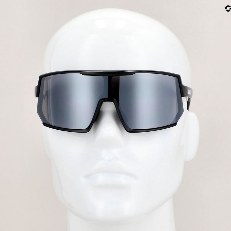Окуляри велосипедні UVEX Sportstyle 235 black mat/mirror silver 53/3/003/2216 7