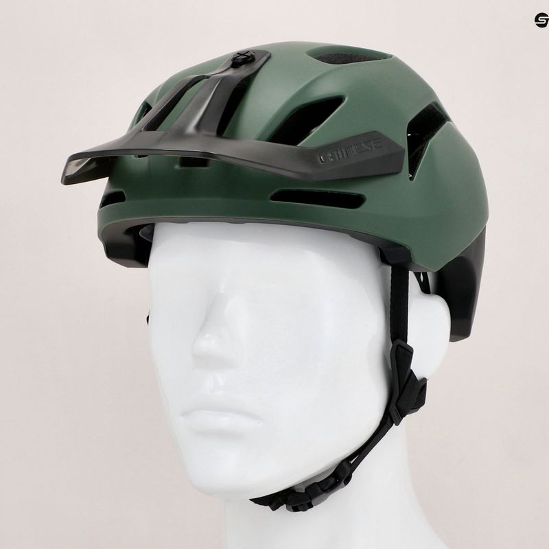 Шолом велосипедний Dainese Linea 03 green/black 15